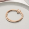 心意 Heartgift 髮束 愛心款 雙股髮圈 米杏色